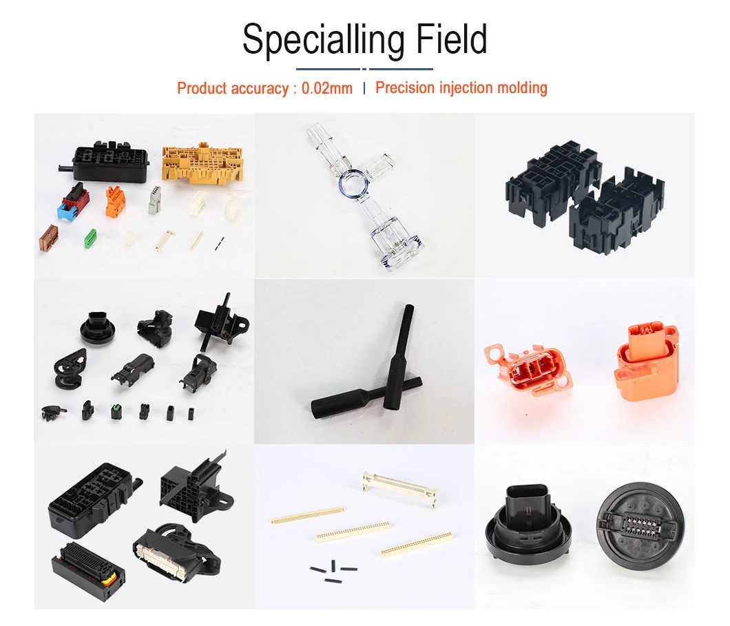 PFA Teflon Plastic Injection Mold Prototype Tools to Series Tools